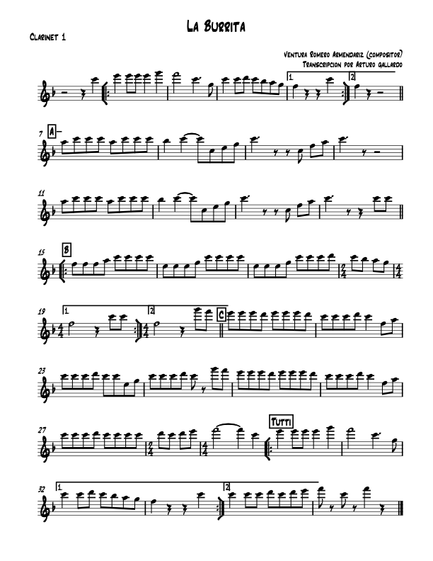 La imagen puede contener una previsualizacion de una partitura